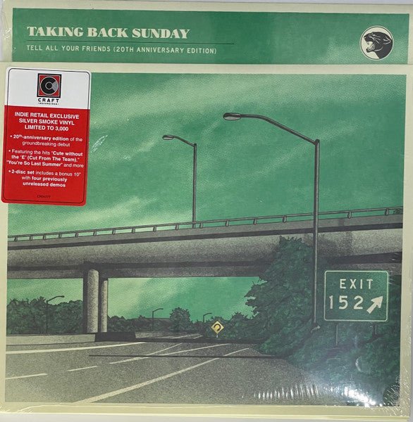 Taking Back Sunday - Tell All Your Friends [20th Anniversary Edition Silver Vinyl] (New Vinyl LP) - Mad World Records