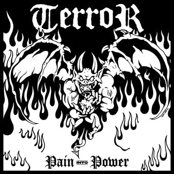 Terror - Pain Into Power [Clear w/ Black & Silver Twist Vinyl] (New Vinyl LP) - Mad World Records