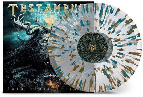 Testament - Dark Roots of Earth [Clear w/ Gold Green Splatter Vinyl] (New Vinyl LP) - Mad World Records