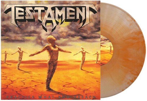 Testament - Practice What You Preach [Orange Bone Swirl Vinyl] (New Vinyl LP) - Mad World Records