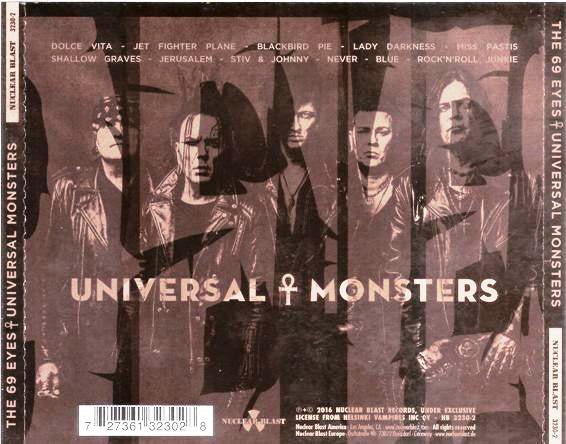 The 69 Eyes - Universal Monsters (New CD) - Mad World Records