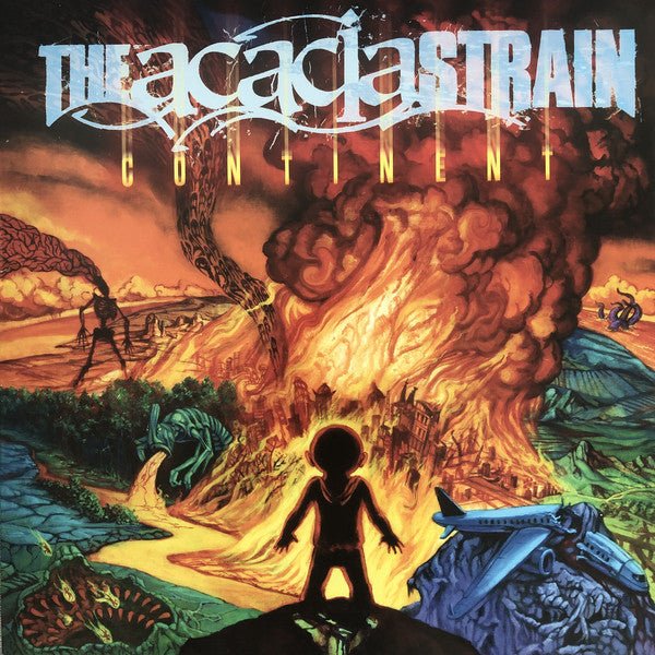 The Acacia Strain - Continent [Seaside Blue Vinyl] (New Vinyl LP) - Mad World Records