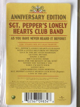 The Beatles - Sgt. Pepper's Lonely Hearts Club Band - Anniversary Edition (New Vinyl LP) - Mad World Records