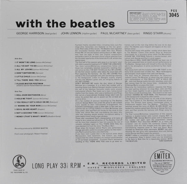 The Beatles - With the Beatles (New Vinyl LP) - Mad World Records