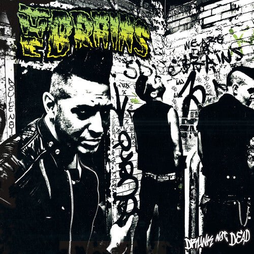 The Brains - Drunk Not Dead [Yellow & Green Splatter Vinyl] (New Vinyl LP) - Mad World Records