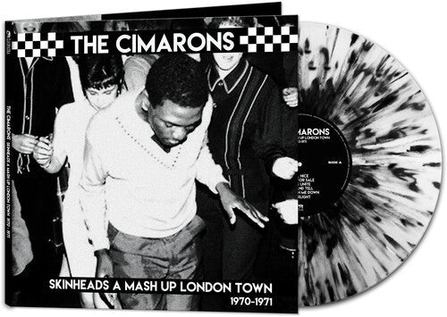 The Cimarons - Skinheads A Mash Up London Town 1970 - 1971 [Black & White Splatter Vinyl] (New Vinyl LP) - Mad World Records