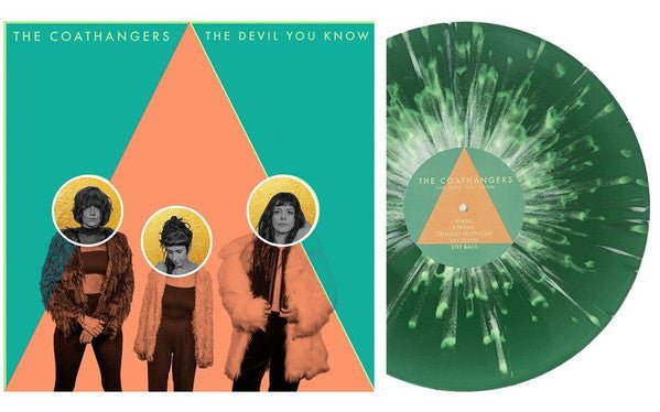 The Coathangers - The Devil You Know [Green w/ White Splatter] (New Vinyl LP) - Mad World Records