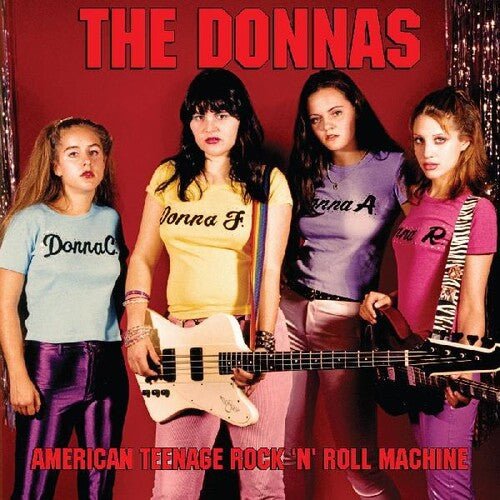 The Donnas - American Teenage Rock 'n' Roll Machine [Orange w/ Black Swirl Vinyl] (New Vinyl LP) - Mad World Records