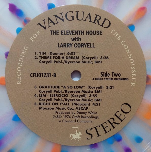 The Eleventh House With Larry Coryell - Introducing The Eleventh House [Splatter Vinyl] (Used Vinyl LP) - Mad World Records