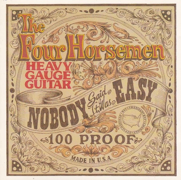 The Four Horsemen - Nobody Said It Was Easy (Used CD) - Mad World Records