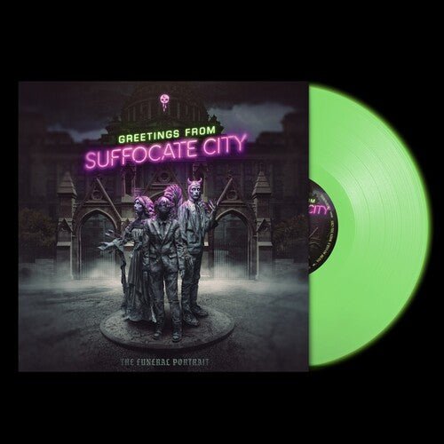 The Funeral Portrait - Greetings From Suffocate City [Neon Green Vinyl] (New Vinyl LP) - Mad World Records