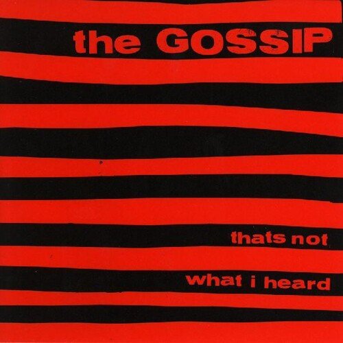 The Gossip - Thats Not What I Heard [Red Apple Vinyl] (New Vinyl LP) - Mad World Records