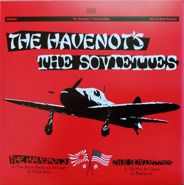The Havenot's / The Soviettes - Split 7" [Clear Vinyl] (Used 7") - Mad World Records
