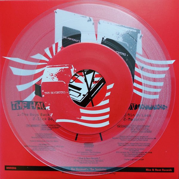 The Havenot's / The Soviettes - Split 7" [Clear Vinyl] (Used 7") - Mad World Records