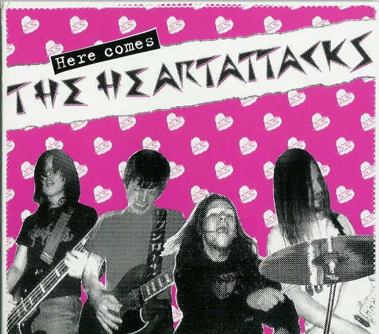 The Heartattacks - Here Comes (Used CD) - Mad World Records