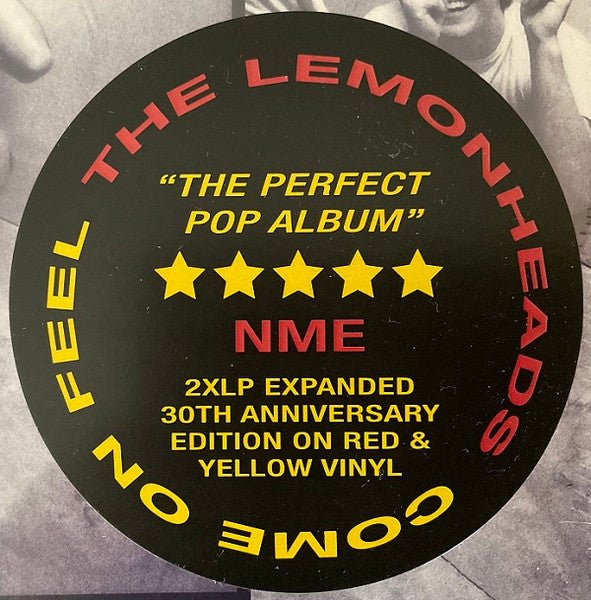 The Lemonheads - Come on Feel (30th Anniversary) [Yellow & Red Vinyl] (New Vinyl LP) - Mad World Records