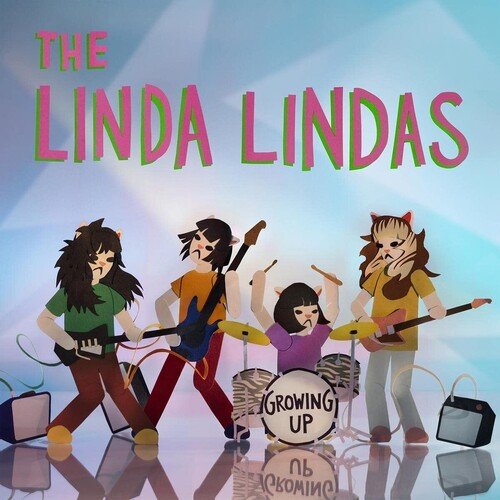 The Linda Lindas - Growing Up [Clear w/ Blue & Pink Splatter Vinyl] (New Vinyl LP) - Mad World Records