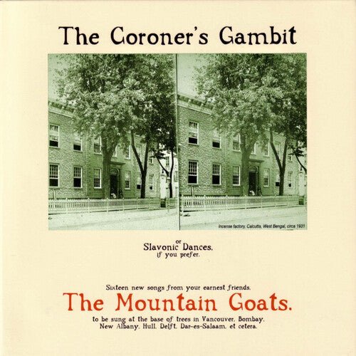 The Mountain Goats - The Coroner's Gambit (New Vinyl LP) - Mad World Records