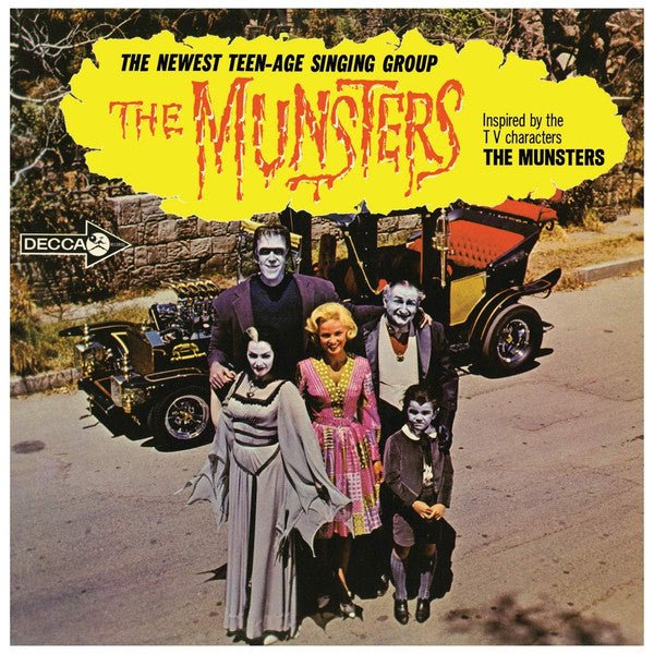 The Munsters - The Munsters [Orange w/ Black Splatter Vinyl] (New Vinyl LP) - Mad World Records