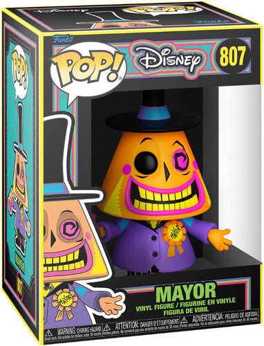 The Nightmare Before Christmas - Mayor (Blacklight) #807 (Funko Pop) - Mad World Records