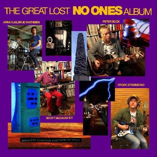 The No Ones - Great Lost No Ones Album [Yellow & Purple Splatter Vinyl w/ Bonus 7"] (New Vinyl LP) - Mad World Records