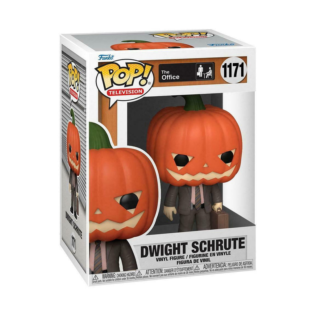 The Office - Dwight Schrute with Pumpkin Head #1171 (Funko Pop) - Mad World Records