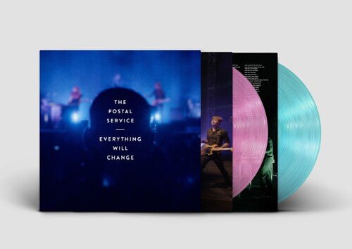 The Postal Service - Everything Will Change [Lavender / Blue Vinyl] (New Vinyl LP) - Mad World Records