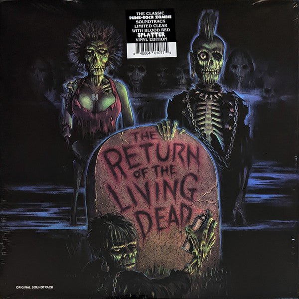 The Return Of The Living Dead - Original Motion Picture Soundtrack [Blood Red Splatter Vinyl] (New Vinyl LP) - Mad World Records