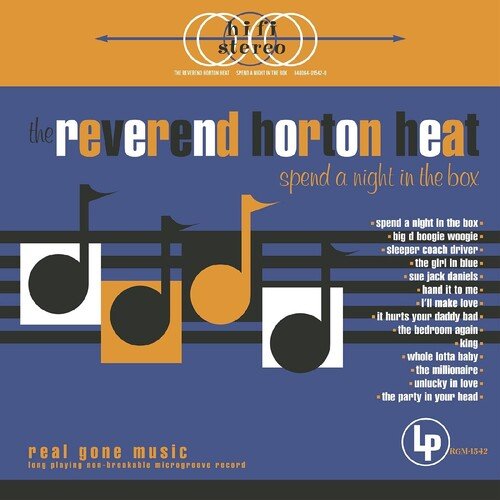 The Reverend Horton Heat - Spend A Night In The Box [Gold Vinyl] (New Vinyl LP) - Mad World Records