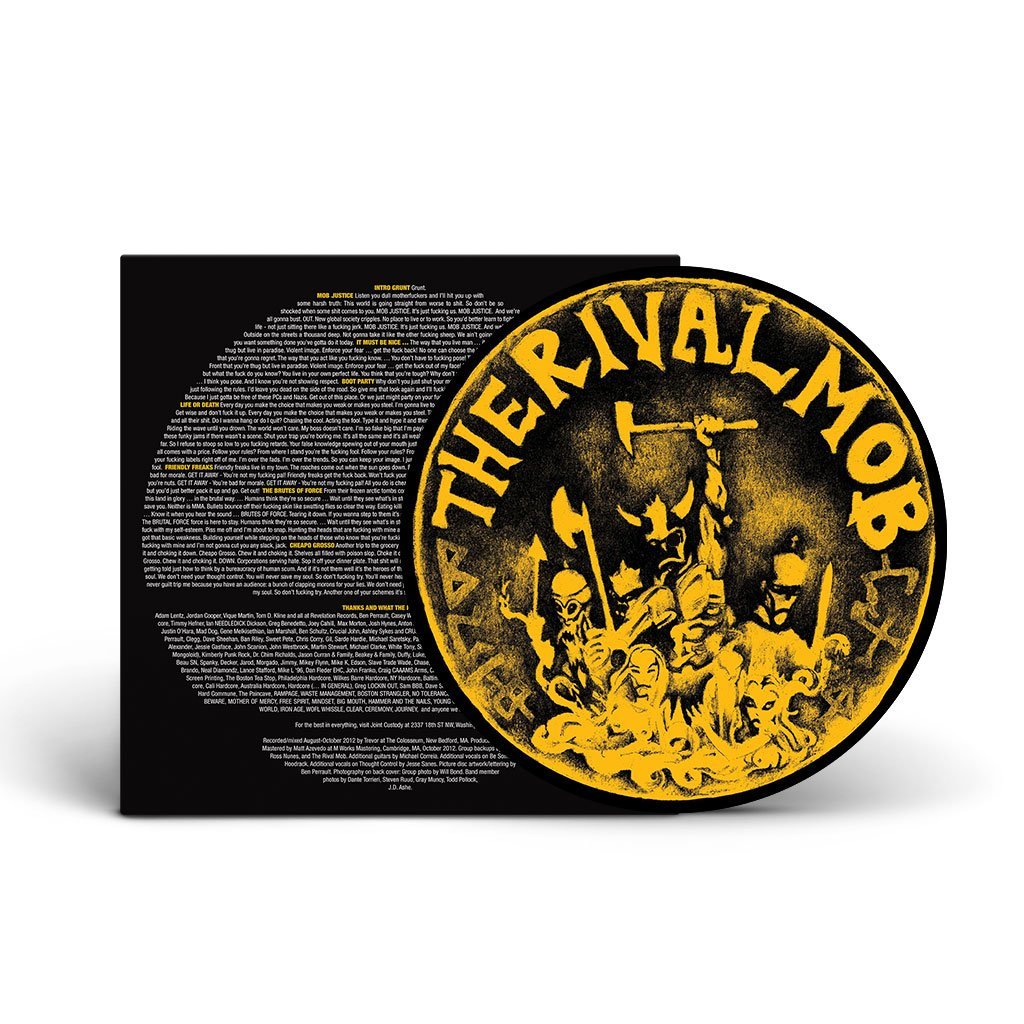 The Rival Mob - Mob Justice [Picture Disc] (New Vinyl LP) - Mad World Records