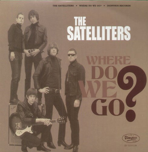 The Satelliters ‎ - Where Do We Go? [Colored Vinyl] (New Vinyl LP) - Mad World Records