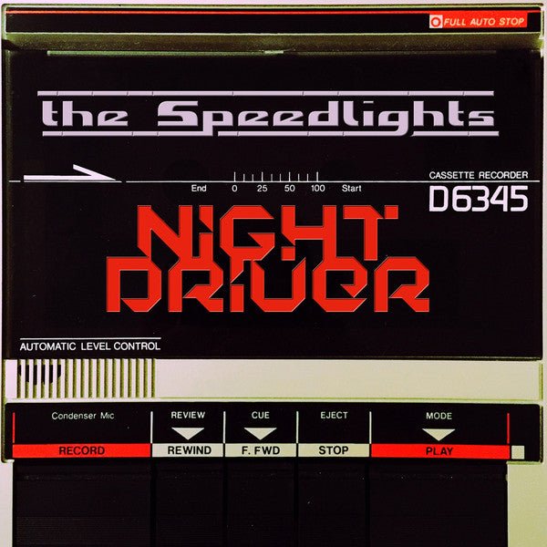 The Speedlights - Night Driver (New CD) - Mad World Records