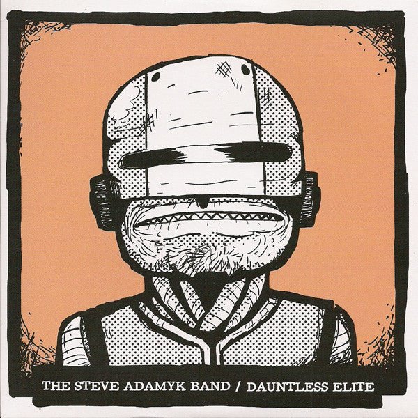 The Steve Adamyk Band / Dauntless Elite - Split EP [Orange Vinyl] (Used 7") - Mad World Records