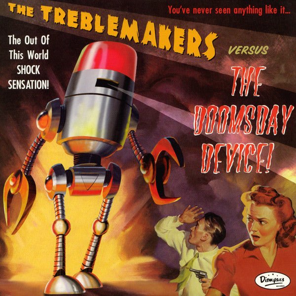 The Treblemakers ‎ - The Treblemakers Versus The Doomsday Device (New Vinyl LP) - Mad World Records