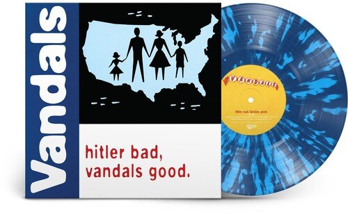 The Vandals - Hitler Bad, Vandals Good. [25th Anniversary Edition, Blue/White Splatter Vinyl] (New Vinyl LP) - Mad World Records