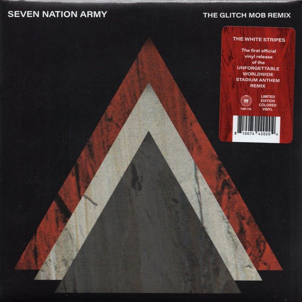 The White Stripes, The Glitch Mob - Seven Nation Army (The Glitch Mob Remix) (New 7") - Mad World Records