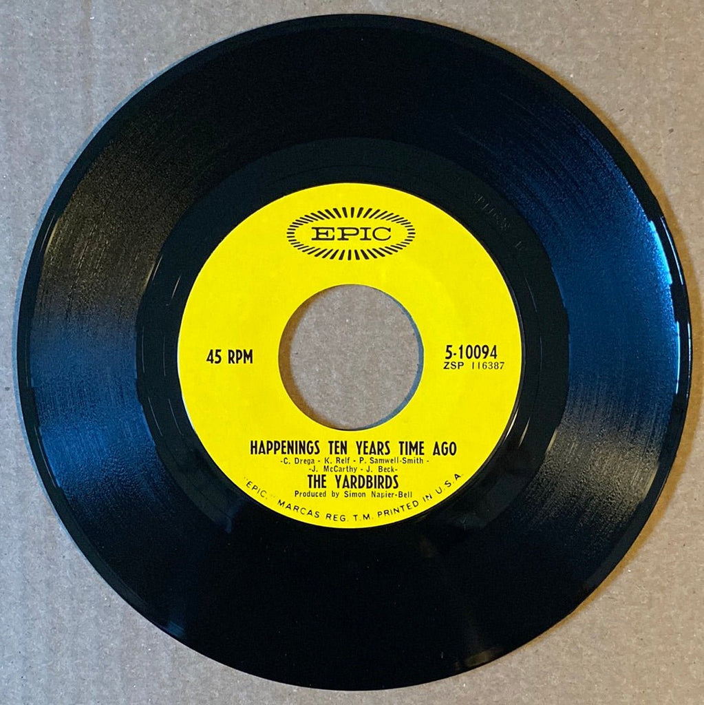 The Yardbirds - Happenings Ten Years Time Ago (New 7") - Mad World Records