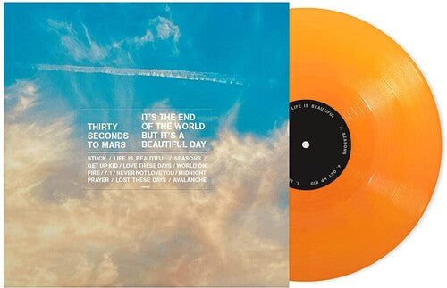 Thirty Seconds to Mars - It's The End The World But It's A Beautiful Day [Orange Vinyl] (New Vinyl LP) - Mad World Records