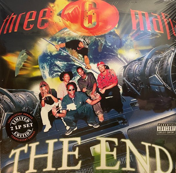 Three 6 Mafia - The End [Translucent Orange Vinyl] (New Vinyl LP) - Mad World Records