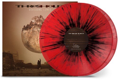 Threshold - Dividing Lines [Red/Black Splatter] (New Vinyl LP) - Mad World Records