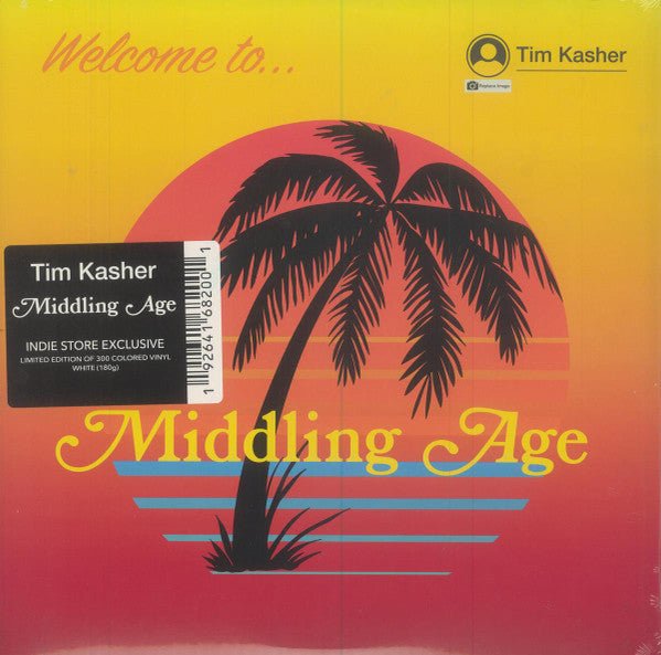 Tim Kasher - Middling Age [White Vinyl] (New Vinyl LP) - Mad World Records