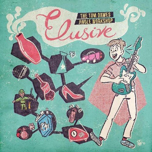 Tom Dawes - Elusive: The Tom Dawes Jingle Workshop [Clear Vinyl] (New Vinyl LP) - Mad World Records