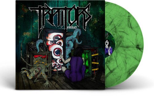 Traitors - Phobias [Green & Black Marble Vinyl] (New Vinyl LP) - Mad World Records