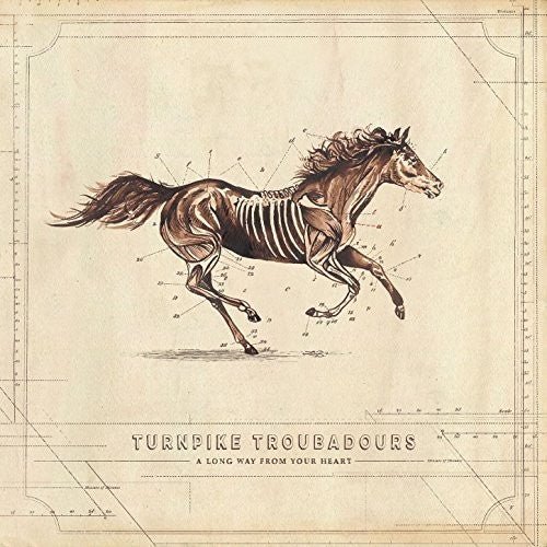 Turnpike Troubadours - A Long Way From Your Heart (New Vinyl LP) - Mad World Records