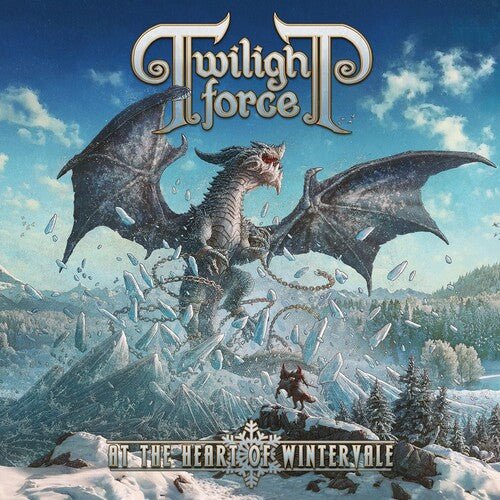 Twilight Force - At The Heart Of Wintervale [White w/ Blue Splatter Vinyl] (New Vinyl LP) - Mad World Records