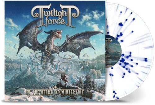 Twilight Force - At The Heart Of Wintervale [White w/ Blue Splatter Vinyl] (New Vinyl LP) - Mad World Records