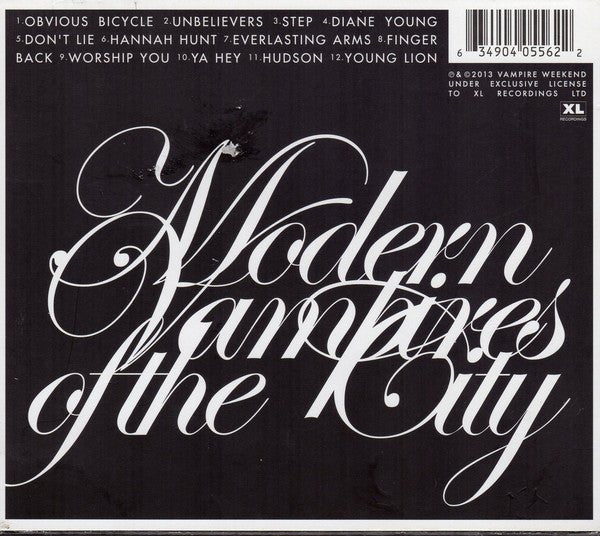 Vampire Weekend - Modern Vampires of the City (New CD) - Mad World Records