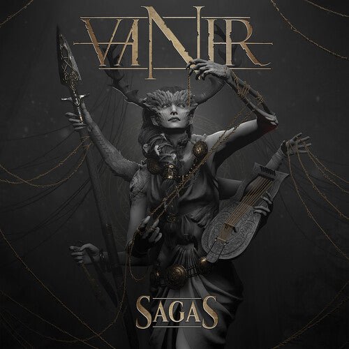 Vanir - Sagas [Gold & Black Vinyl] (New Vinyl LP) - Mad World Records