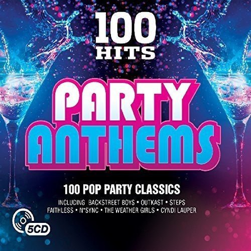 Various Artists - 100 Hits - Party Anthems [5CD Set] (New CD) - Mad World Records