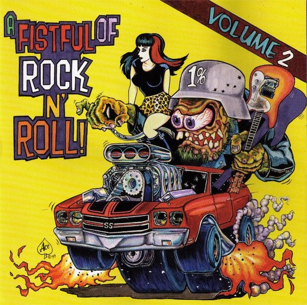 Various Artists - A Fistful Of Rock N' Roll Volume 2 (Used CD) - Mad World Records